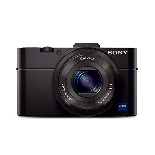 Sony RX100 II 20.2 MP Premium Compact Digital Camera w/ 1-inch Sensor, MI (Multi-Interface) Shoe and tilt LCD Screen (DSCRX100M2/B)