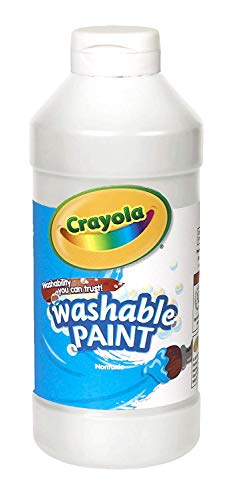 Crayola Washable Paint, White, 16 oz.