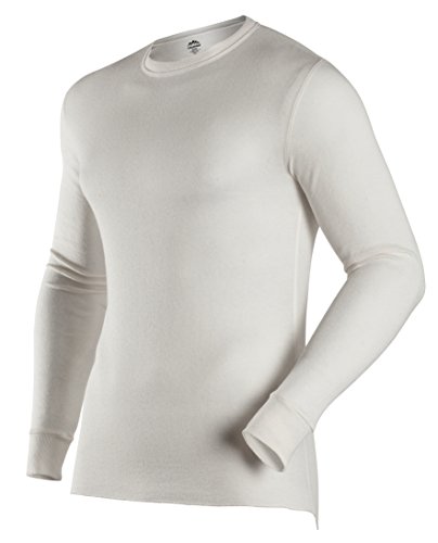 ColdPruf Basic Dual-Layer Crewneck Base Layer, Thermal Long-Sleeve, Men