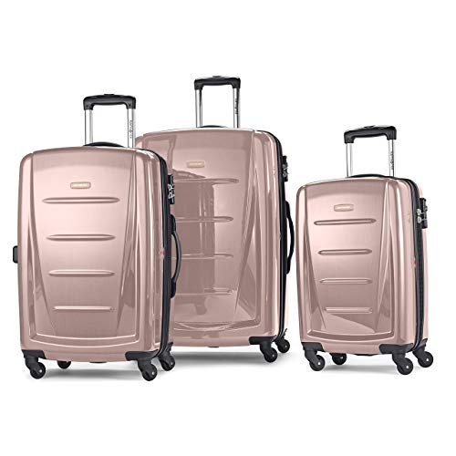 Samsonite Winfield 2 Hardside Luggage with Spinner Wheels, Artic Pink, 3-Piece Set (20/24/28)