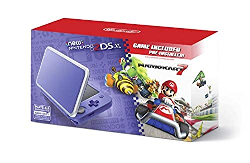 New Nintendo 2DS XL - Purple & Silver (Renewed)