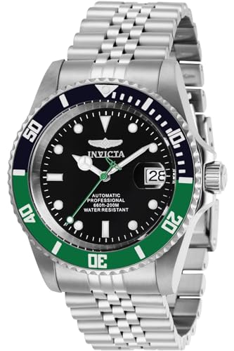 Invicta Men's Pro Diver Automatic Watch with Stainless Steel Band, Silver (Model: 29177)