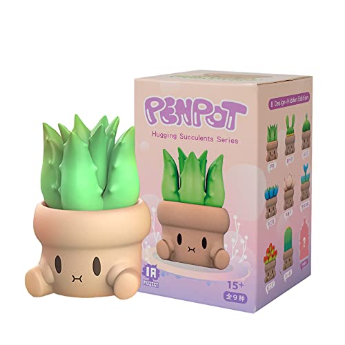 BEEMAI PenPot Hugging Succulents Series 1PC Mystery Box Cute Figures Collectibles Birthday Gift