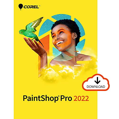 [Old Version] Corel PaintShop Pro 2022| Photo Editing & Graphic Design Software | AI Powered Features [PC Download]