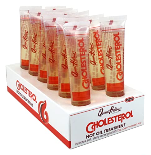 Queen Helene Cholesterol Hot Oil 1 Ouncetube (12 Pieces) Display (29ml)
