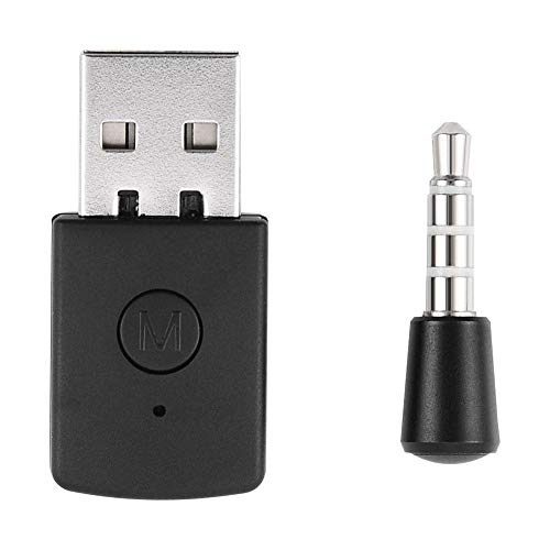 ASHATA Bluetooth Dongle Adapter USB 2.0, Mini Dongle Receiver and Transmitters Adapter Kit Compatible with / 4/5 Support A2DP HFP HSP