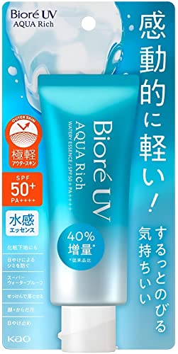 Biore UV Aqua Rich Watery 50 g Sunscreen SPF 50 + / PA ++++ (1 Count)