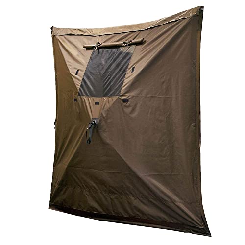 CLAM Quick-Set Wind Sun Panel Attachment for Traveler, Venture, & Escape Screen Shelter Canopy Tent, Accessory Only, Tent Not Included, Brown (3 Pack)