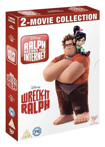 Wreck-it Ralph/Ralph Breaks the Internet: 2-Film Collection [DVD] [Region B]