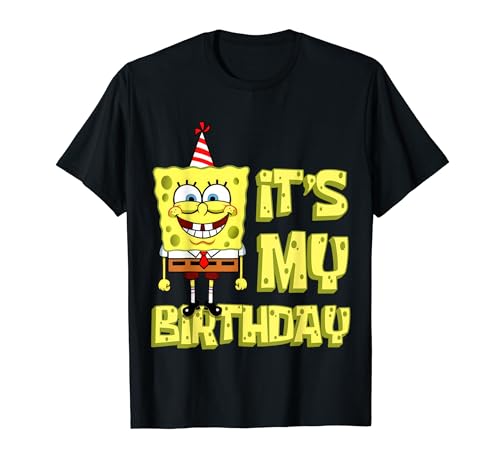 Mademark x SpongeBob SquarePants - SpongeBob SquarePants It's my Birthday T-Shirt