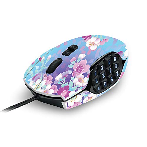 MightySkins Skin Compatible with Logitech G600 MMO Gaming Mouse - in Bloom | Protective, Durable, and Unique Vinyl Decal wrap Cover | Easy to Apply, Remove, and Change Styles | Made in The USA
