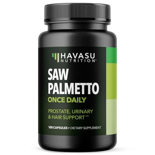 Saw Palmetto For Men Prostate Supplement - Prostate Support Supplement for Men's Health - Potent Saw Palmetto for DHT, Urinary and Prostate Health - Over 3 Month Supply Saw Palmetto Supplement