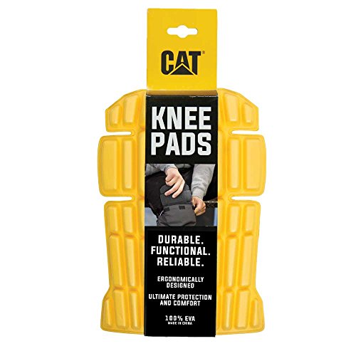 Caterpillar Knee Pads, Yellow, One Size