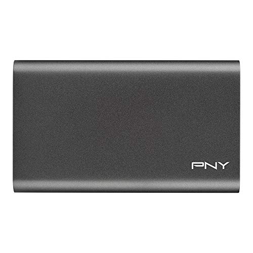 PNY Elite 480GB USB 3.1 Gen 1 Portable Solid State Drive (SSD) - (PSD1CS1050-480-FFS)