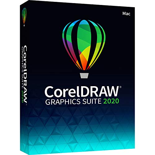 CorelDRAW Graphics Suite 2020 | Graphic Design, Photo, and Vector Illustration Software [Mac Key Card] [Old Version]