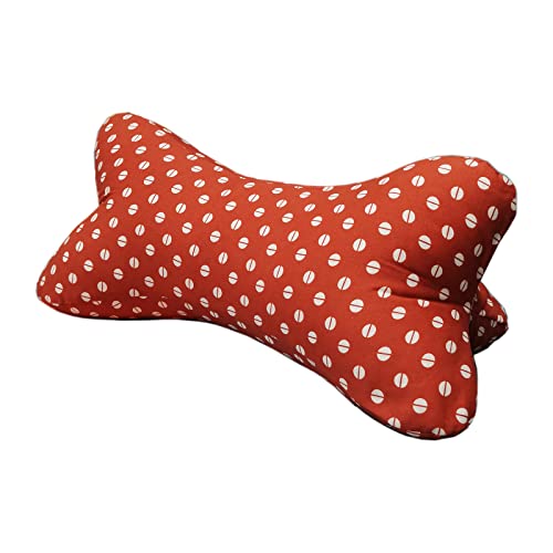 ZHIWEIKJ Bone Neck Pillows Dog Bone Shaped Pillow Cervical Neck Pillow for Camping Sleeping Travel Car Truck Driving Home and Office Rest (Size : F)