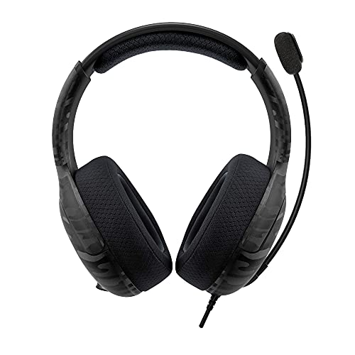 PDP Gaming LVL50 Wired Stereo Gaming Headset: Black Camo - Xbox Series X|S, Xbox One, Xbox