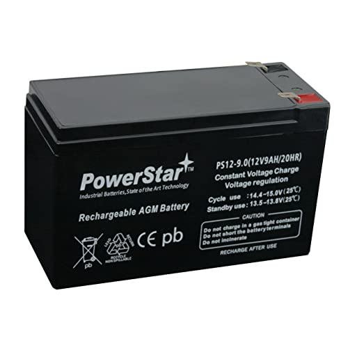 PowerStar Replacement for GS Portalac PX12072HG 12V 7.5Ah Emergency Light Battery Verizon FiOS Replacement Battery