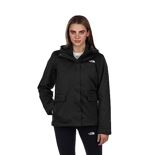 THE NORTH FACE Women’s Monarch Triclimate Insulated Jacket, TNF Black, Medium