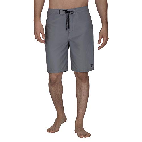 Hurley Men's One and Only 21' Board Shorts, Cool Grey, 36