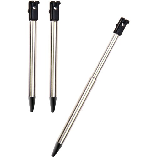 Dreamgear 3-Piece Stylus Pack for Nintendo 3DS