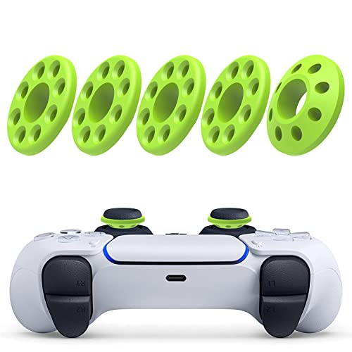 Precision Rings for PS5,PS4, Xbox One,Xbox Series X S,Xbox 360,Switch Pro Aim Assist Target Motion Controller Ring Rubber Silicone Soft Flexible Thumbstick Adjustment Analog Stick Accessories