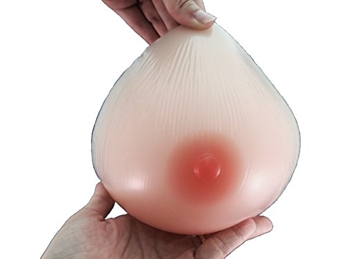 ENVY BODY SHOP Triangle Essential Premier Asymmetrical Breast Forms Size (XL) C-D Cup 1048g