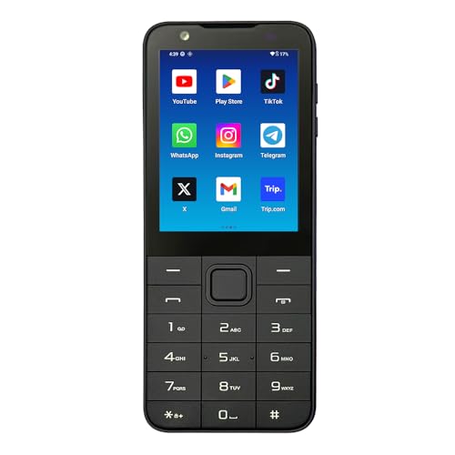 TIQ mini M5 | Google Play Store | Verizon | T-Mobile | At&t | 4G | Android 13 | Dual Nano SIM Card | Touch Screen | Smart Phone