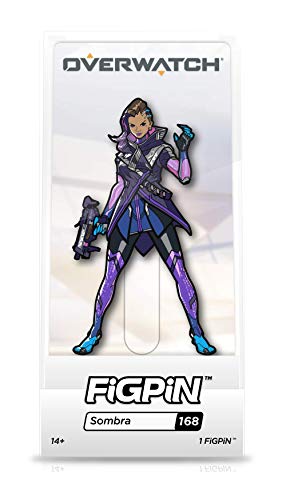 FiGPiN Overwatch: Sombra - Collectible Pin with Premium Display Case - Not Machine Specific