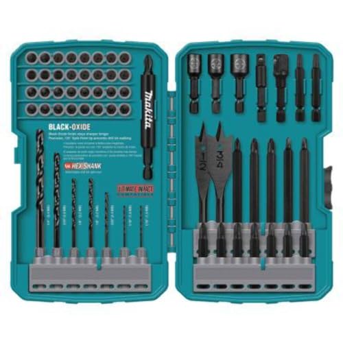 Makita T-01725 Contractor-Grade Bit Set, 70-Pc.