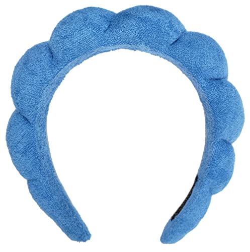 Halemet Spa Headband for Women Terry Cloth Headband for Washing Face Makeup Skincare Headband Puffy Headband 2024
