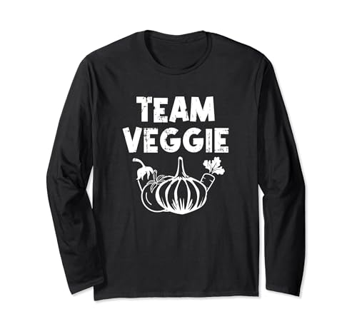 Team Veggie For Vegetarian Long Sleeve T-Shirt