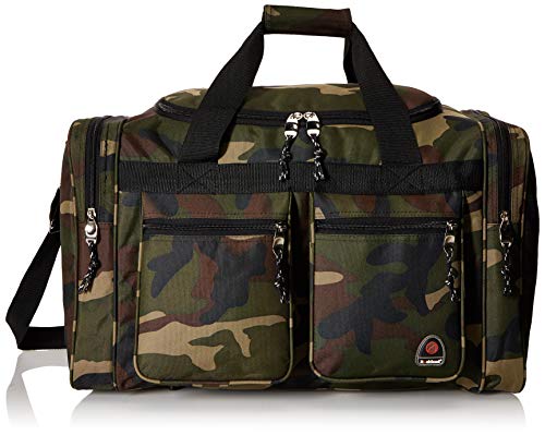 Rockland Duffel Bag, Camouflage, 19-Inch