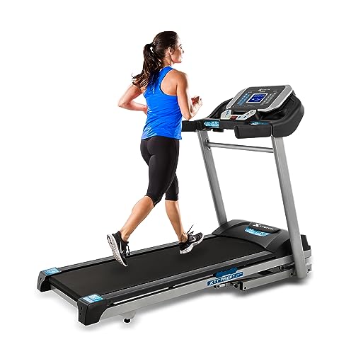 XTERRA Fitness TRX3500 Premium Performance Series Folding Treadmill, Large XTRASoft Cushioned Running Deck, LCD Display, Handlebar Speed and Incline Controls, Variety of Programs, FTMS Bluetooth