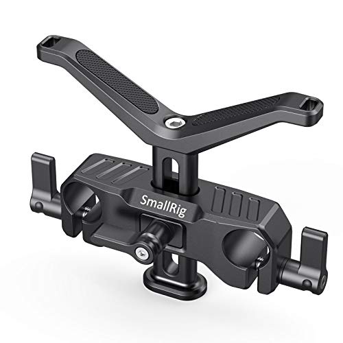 SMALLRIG 15mm Long Lens Support Bracket Height Adjustable for DSLR Camera Shoulder Rig (New) - 1087