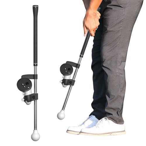 Hoolalas Weighted VR Golf Club Attachment for Oculus Quest 3 Meta Accessories Enhanced Real-Feel Swing Ideal for VR Golf + Simulators (Quest 3 Controller)