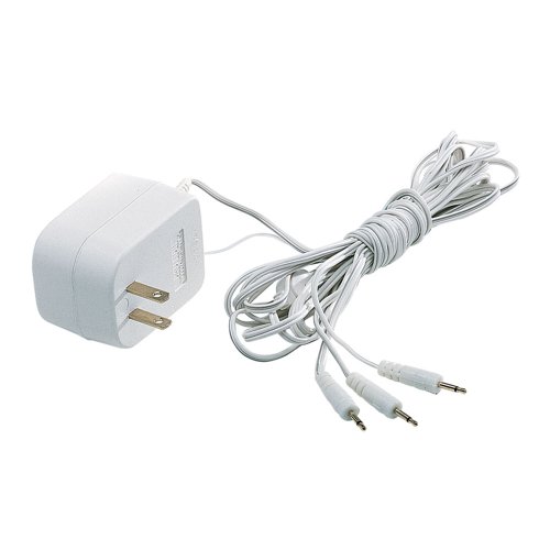Department 56 Accessories for Villages AC/DC Adapter Lights (56.55026), White