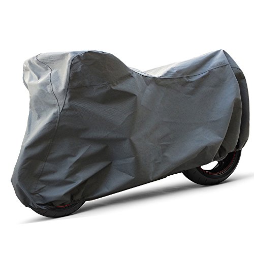 OxGord Superior Motorcycle Cover - Basic Out-Door 4 Layers - Ready-Fit / Semi Custom - Fits up to 80 Inches