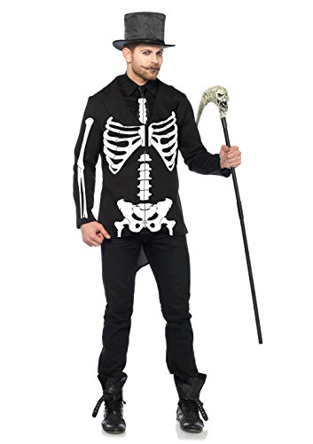 Leg Avenue Men's Costume, Black/White, Large