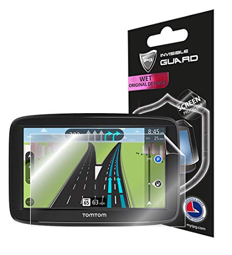 IPG For TomTom Via 1625TM 6 Inch GPS Navigation Device Screen Protector Invisible Ultra HD Clear Film Anti Scratch Skin Guard - Smooth/Self-Healing/Bubble -Free