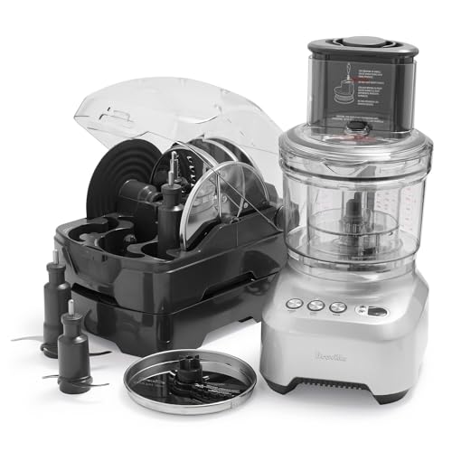 Breville Sous Chef Peel and Dice 16 Cup Food Processor BFP820BAL, Brushed Stainless Steel