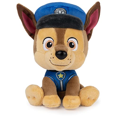 GUND Official PAW Patrol Chase in Signature Police Officer Uniform Plush Toy, Stuffed Animal for Ages 1 and Up, 6' (Styles May Vary)