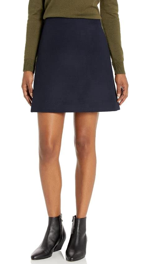 Theory Women's High-Waisted Mini Skirt, New Navy, 8