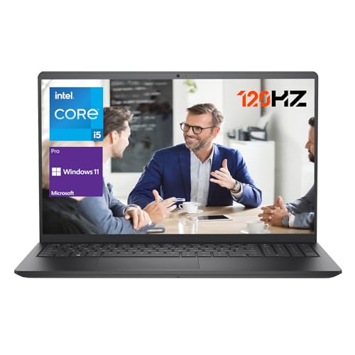 Dell Vostro 3000 Series 3520 Business Laptop, 15.6” FHD Display 120Hz, 12th Gen Intel 10 Cores i5-1235U (Beat i7-1165G7), 32GB RAM, 1TB SSD, HDMI, RJ-45, Windows 11 Pro, Black