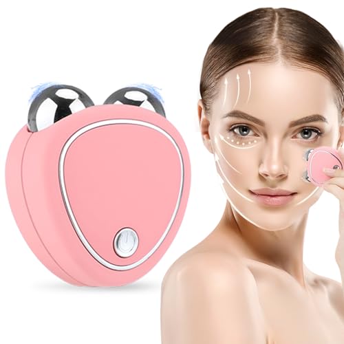 Microcurrent Facial Device, Mini Microcurrent Face Lift Device, Face Lift Toning/Sculpting/Firming Tool, Anti-Ageing, Skin Tightening and Rejuvenation