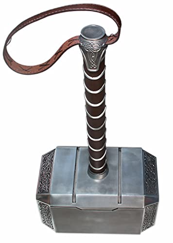 win-win business Avengers Version 2.0 Thors Mjolnir Cosplay Adult Metal Hammer 1:1 Real Props