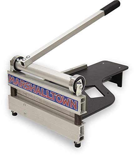 MARSHALLTOWN Ultra-Lite Flooring Cutter 13', Made in the USA, Cuts Vinyl Plank, Laminate, Engineered Hardwood, Siding, and More - Honing Stone Included