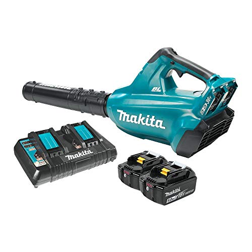 Makita XBU02PT 36V (18V X2) LXT Brushless Blower Kit, Teal, (5.0Ah)