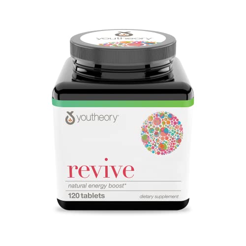 Youtheory Revive Advanced, Natural Energy Boost, 120 Count