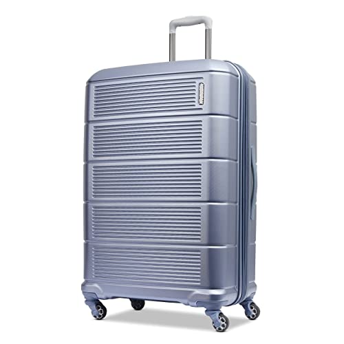American Tourister Stratum 2.0 Expandable Hardside Luggage with Spinner Wheels, 28' SPINNER, Slate Blue